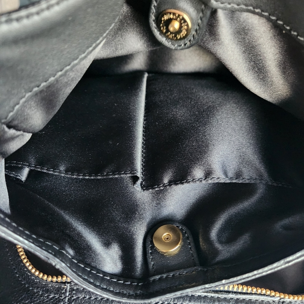 Coach Black Ashley Leather Hobo Bag EUC - Picture 11 of 11